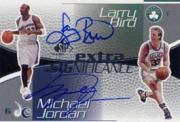 2003-04 SP Game Used Extra SIGnificance #MJLB Michael Jordan/Larry Bird