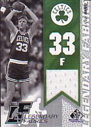 2003-04 SP Game Used Legendary Fabrics #LBL Larry Bird