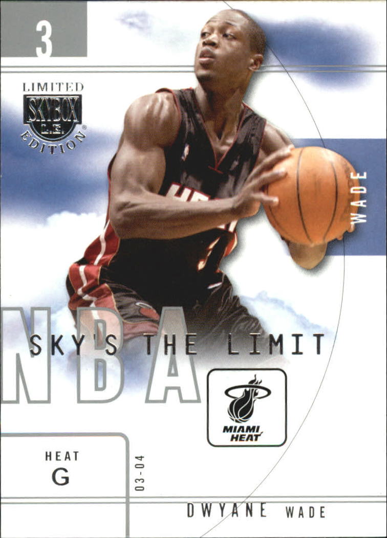 2003-04 SkyBox LE Sky's the Limit #20 Dwyane Wade