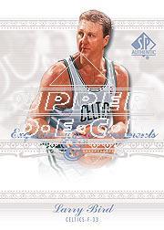 2003-04 SP Authentic Exquisite Endorsements #LB Larry Bird