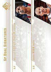 2003-04 SP Authentic Signatures Dual #AKA Shareef Abdur-Rahim/Jason Kidd
