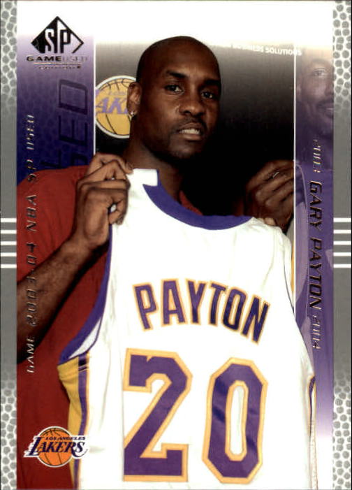 2003-04 SP Game Used #41 Gary Payton