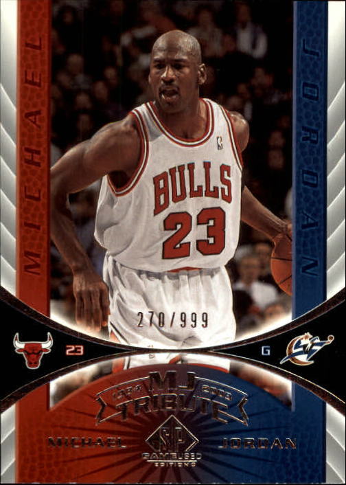 2003-04 SP Game Used #99 Michael Jordan Tribute