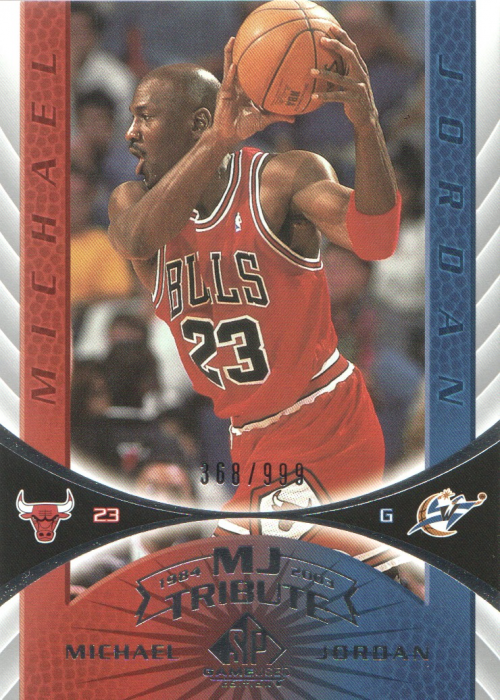 2003-04 SP Game Used #102 Michael Jordan Tribute