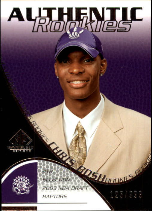 2003-04 SP Game Used #110 Chris Bosh RC