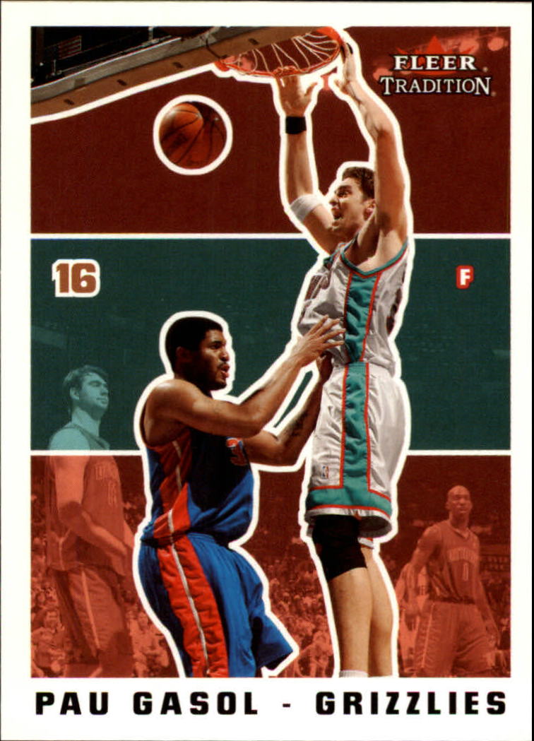 2003-04 Fleer Tradition #17 Pau Gasol