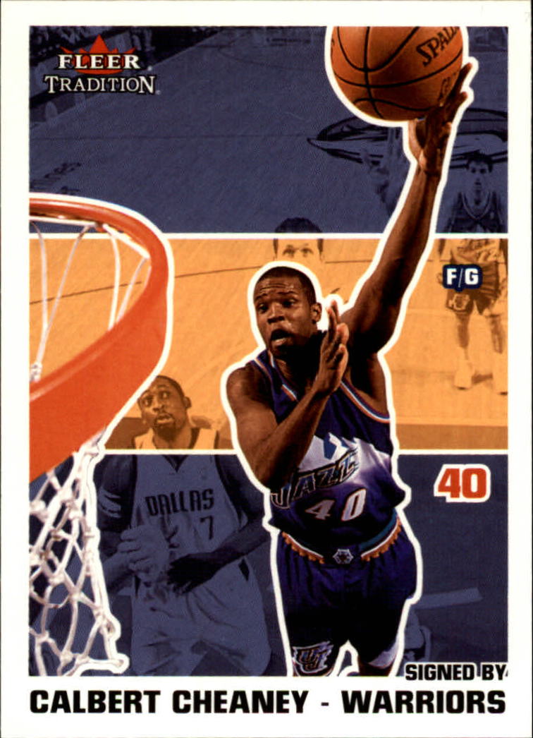 2003-04 Fleer Tradition #22 Calbert Cheaney