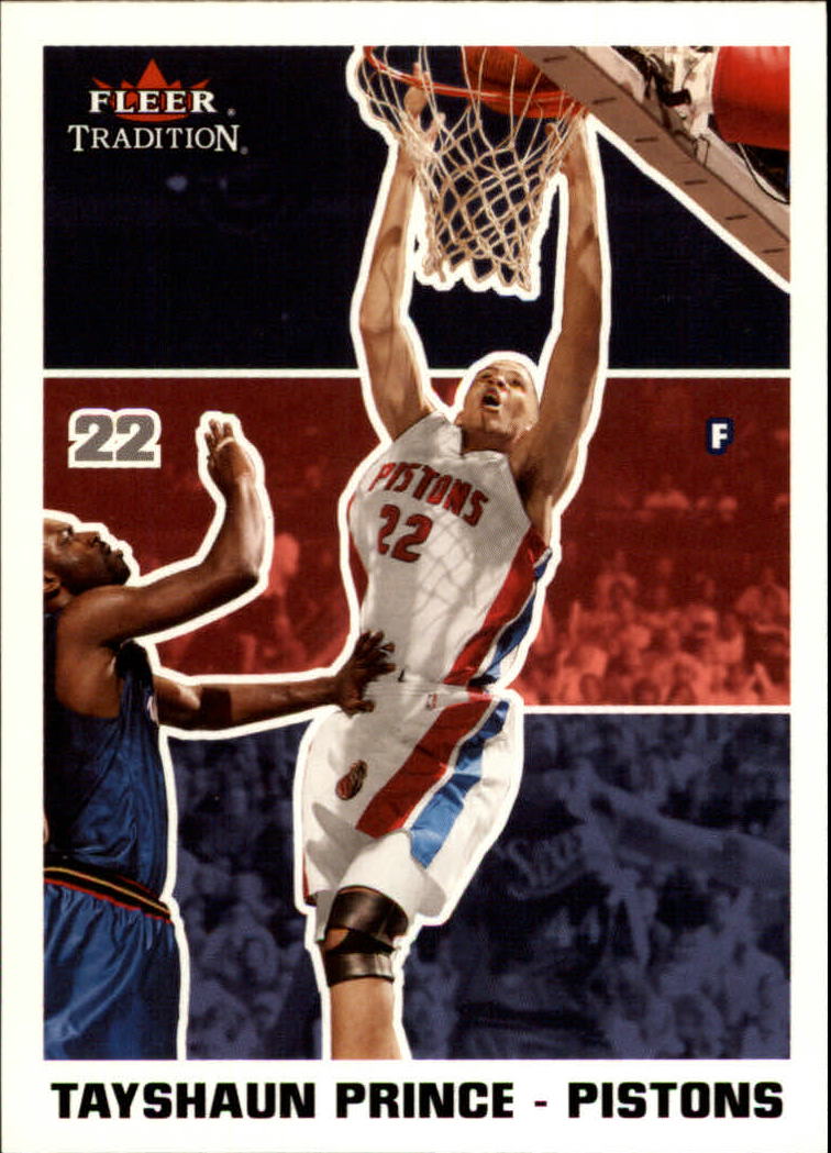 2003-04 Fleer Tradition #28 Tayshaun Prince