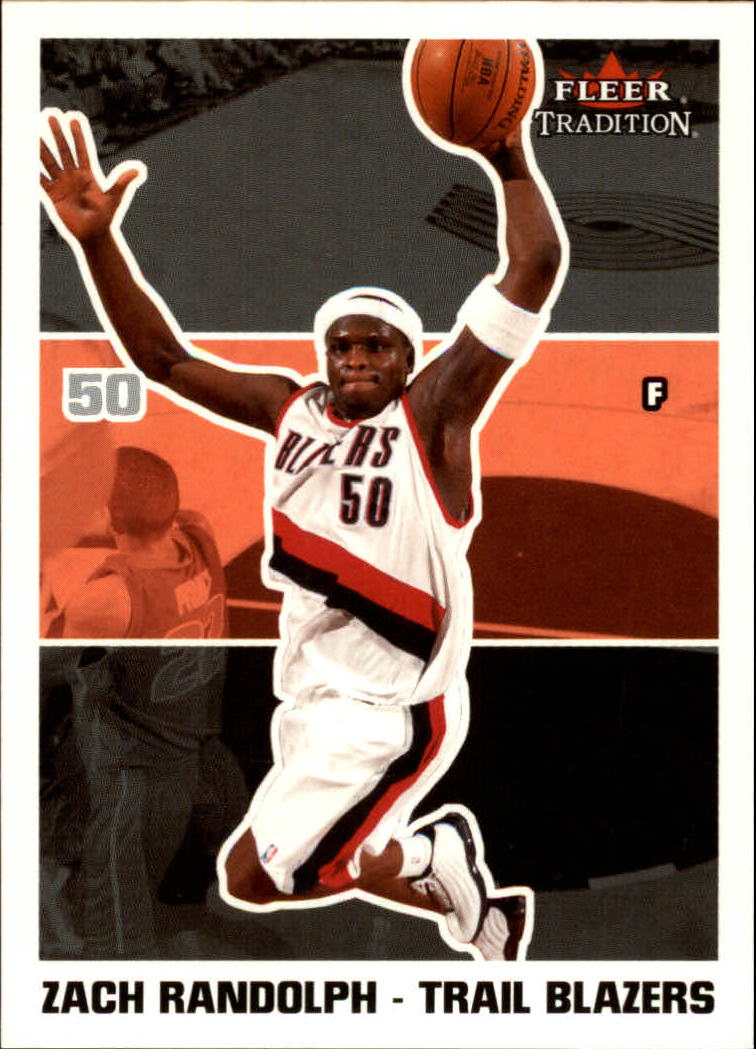 2003-04 Fleer Tradition #42 Zach Randolph