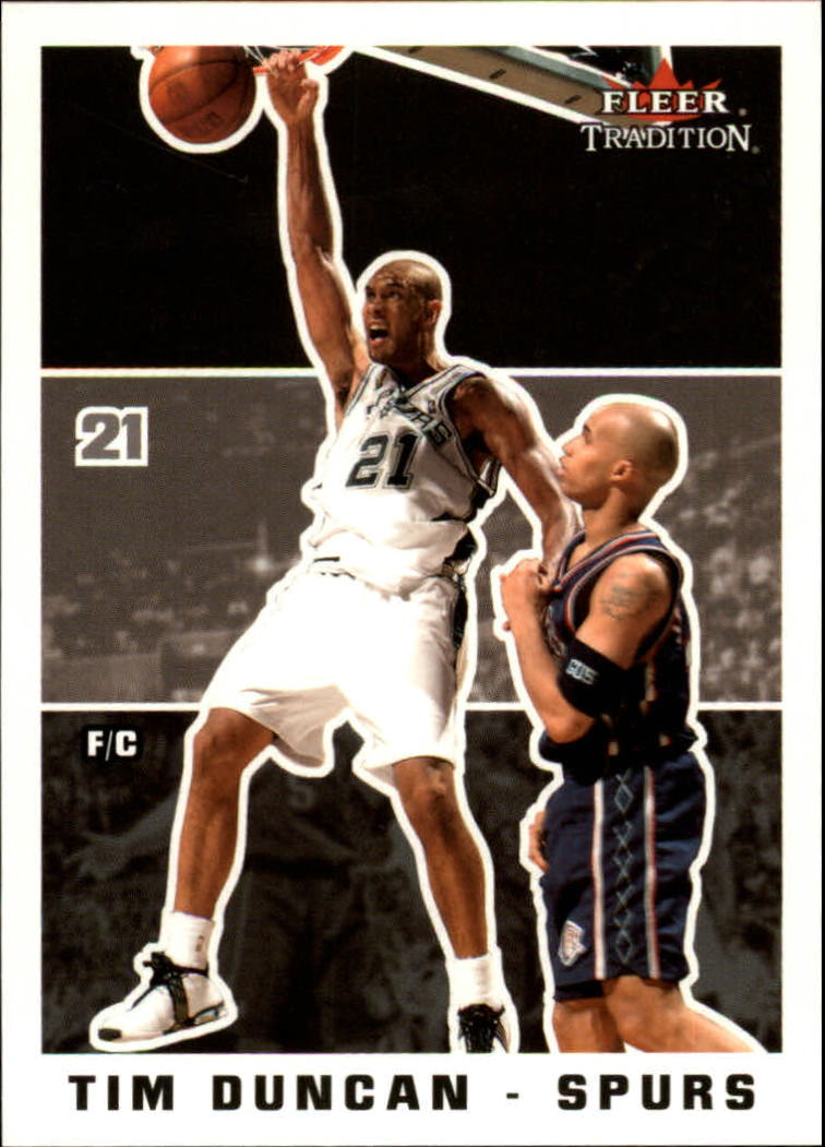2003-04 Fleer Tradition #162 Tim Duncan