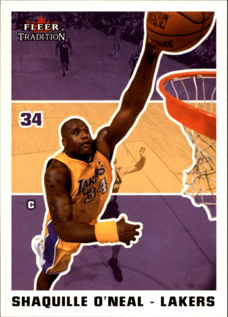 2003-04 Fleer Tradition #167 Shaquille O'Neal