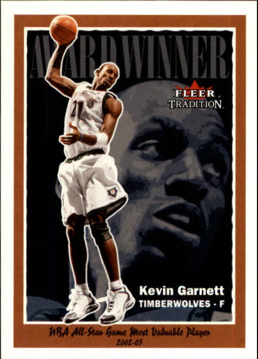 2003-04 Fleer Tradition #228 Kevin Garnett AW