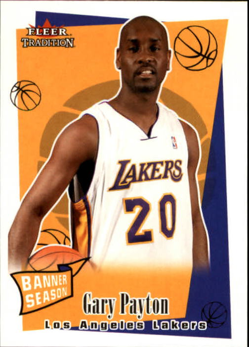 2003-04 Fleer Tradition #259 Gary Payton BS