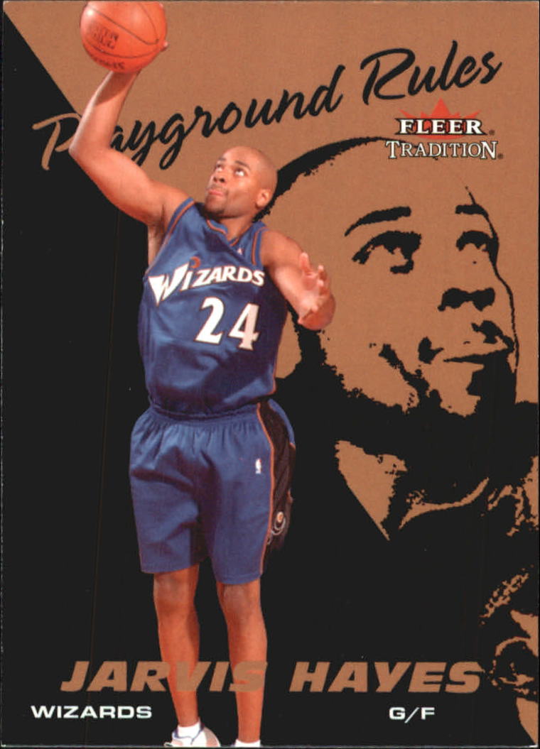 2003-04 Fleer Tradition Playground Rules #10 Jarvis Hayes