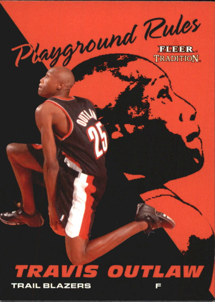 2003-04 Fleer Tradition Playground Rules #19 Travis Outlaw