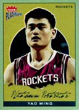 2003-04 Fleer Platinum Portraits #2 Yao Ming