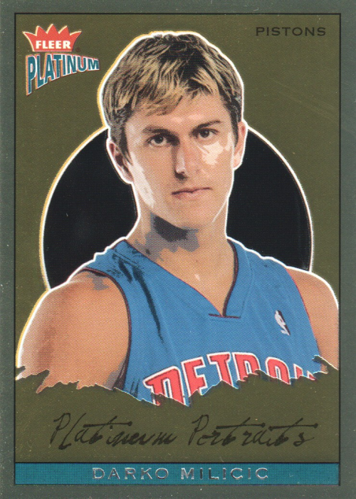 2003-04 Fleer Platinum Portraits #6 Darko Milicic