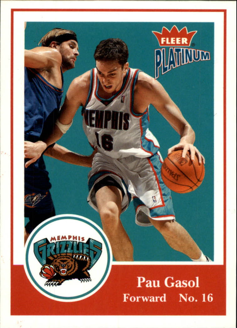 2003-04 Fleer Platinum #33 Pau Gasol