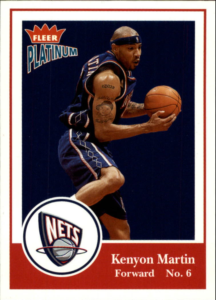 2003-04 Fleer Platinum #34 Kenyon Martin