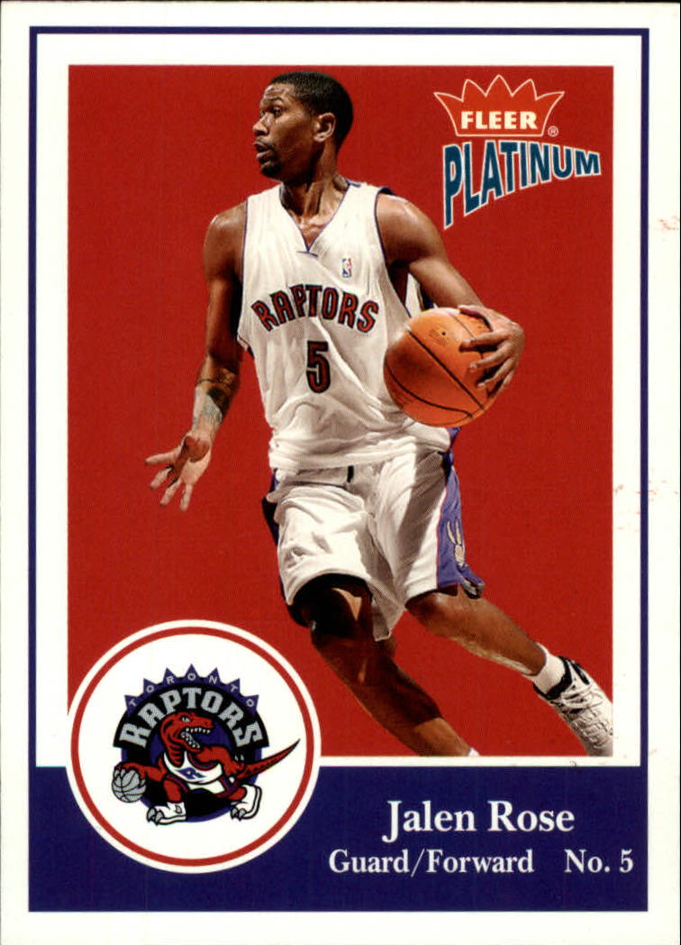 2003-04 Fleer Platinum #44 Jalen Rose