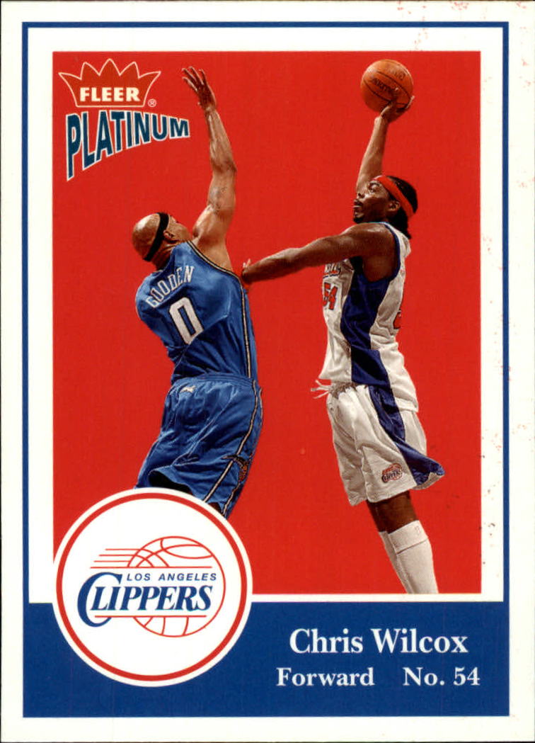 2003-04 Fleer Platinum #62 Chris Wilcox