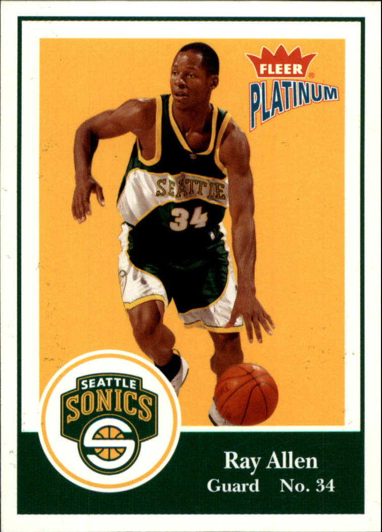 2003-04 Fleer Platinum #74 Ray Allen