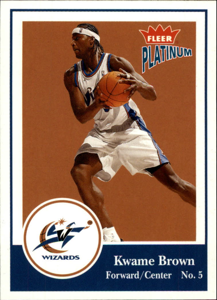 2003-04 Fleer Platinum #82 Kwame Brown