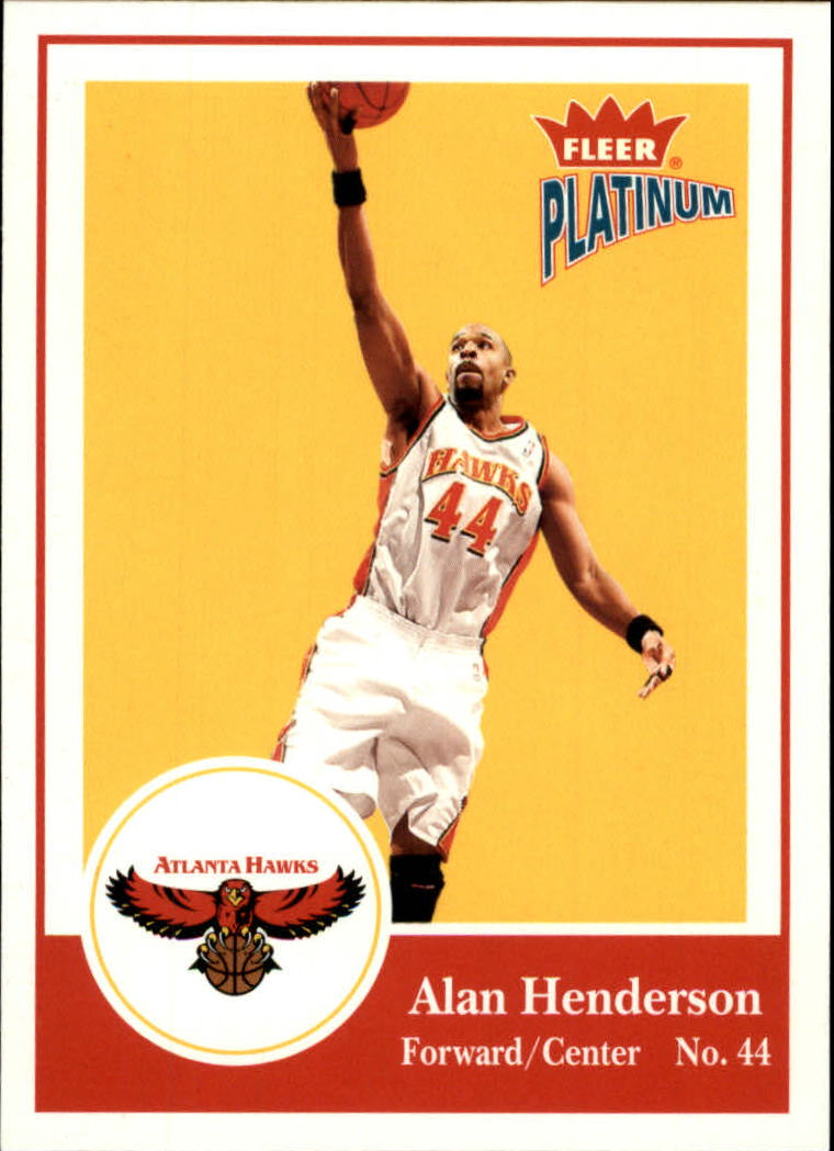 2003-04 Fleer Platinum #87 Alan Henderson