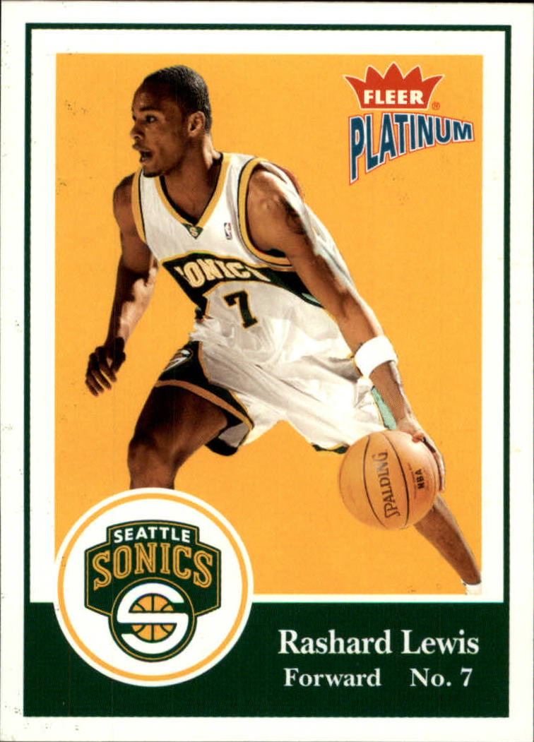 2003-04 Fleer Platinum #88 Rashard Lewis