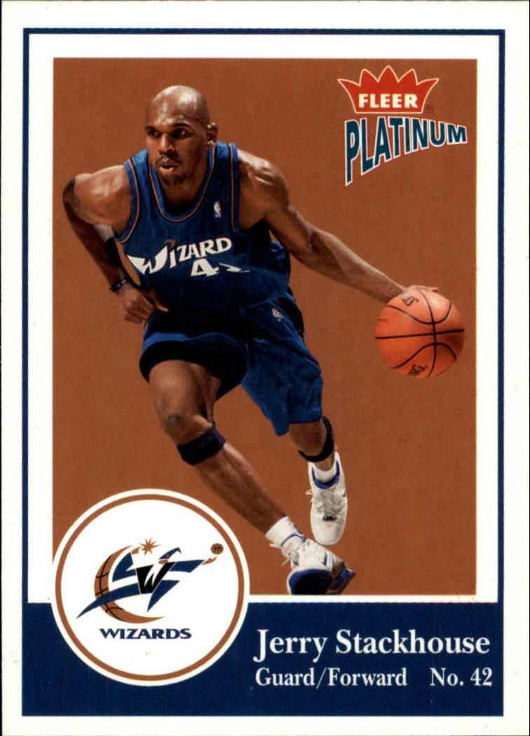 2003-04 Fleer Platinum #104 Jerry Stackhouse
