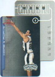 2003-04 Fleer Focus Home and Aways #13 Manu Ginobili