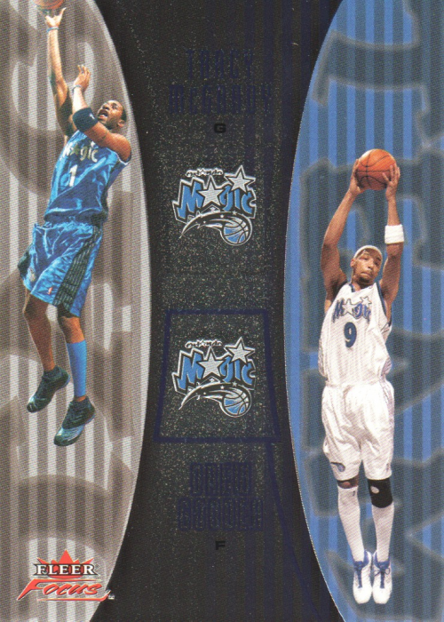 2003-04 Fleer Focus Tag Team #9 Tracy McGrady/Drew Gooden