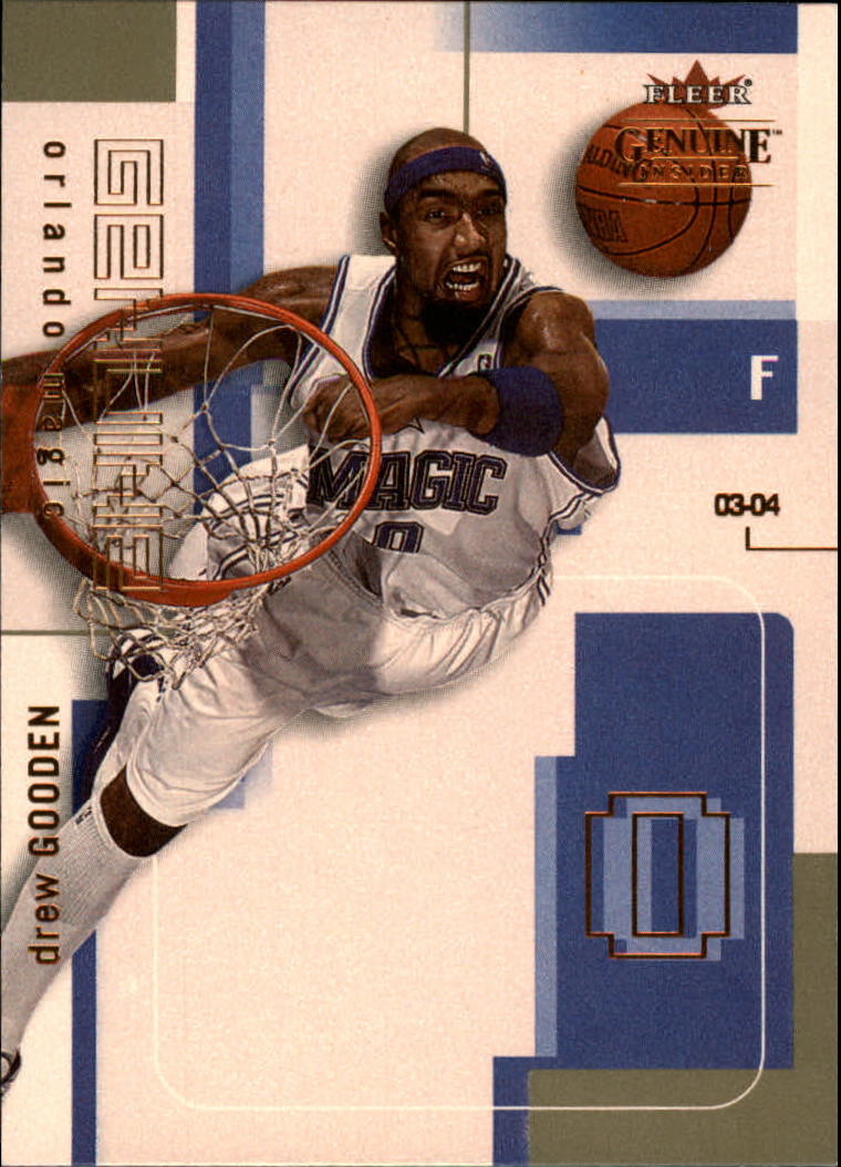 2003-04 Fleer Genuine Insider #24 Drew Gooden