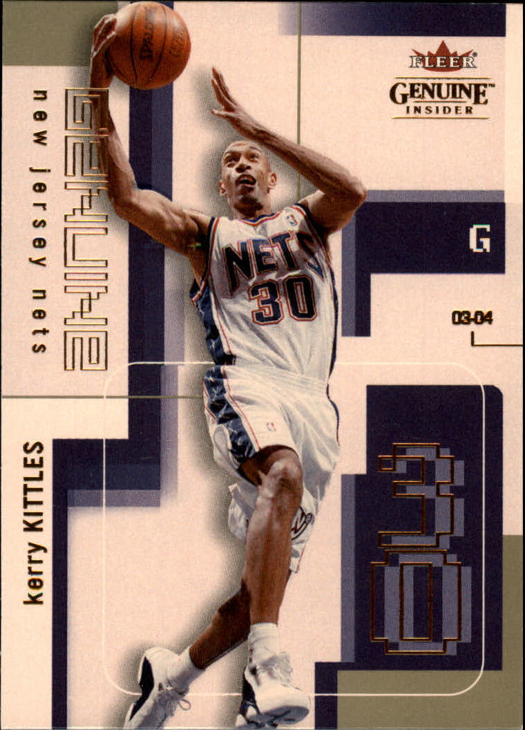 2003-04 Fleer Genuine Insider #35 Kerry Kittles