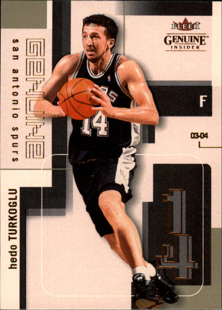 2003-04 Fleer Genuine Insider #42 Hedo Turkoglu
