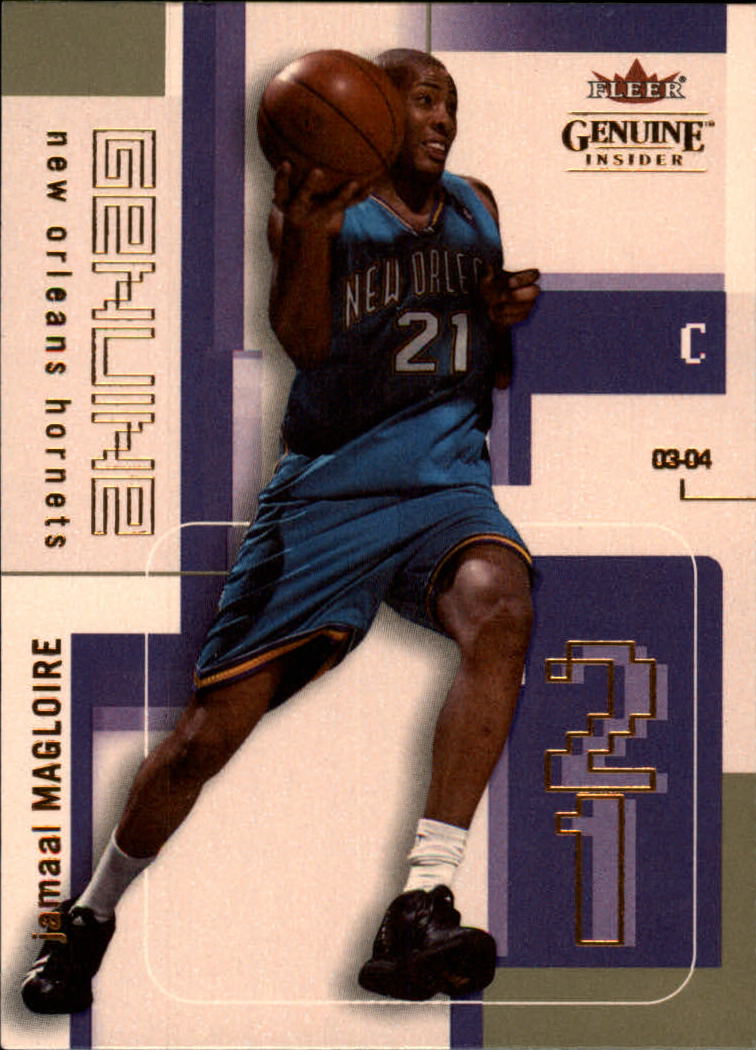 2003-04 Fleer Genuine Insider #54 Jamaal Magloire