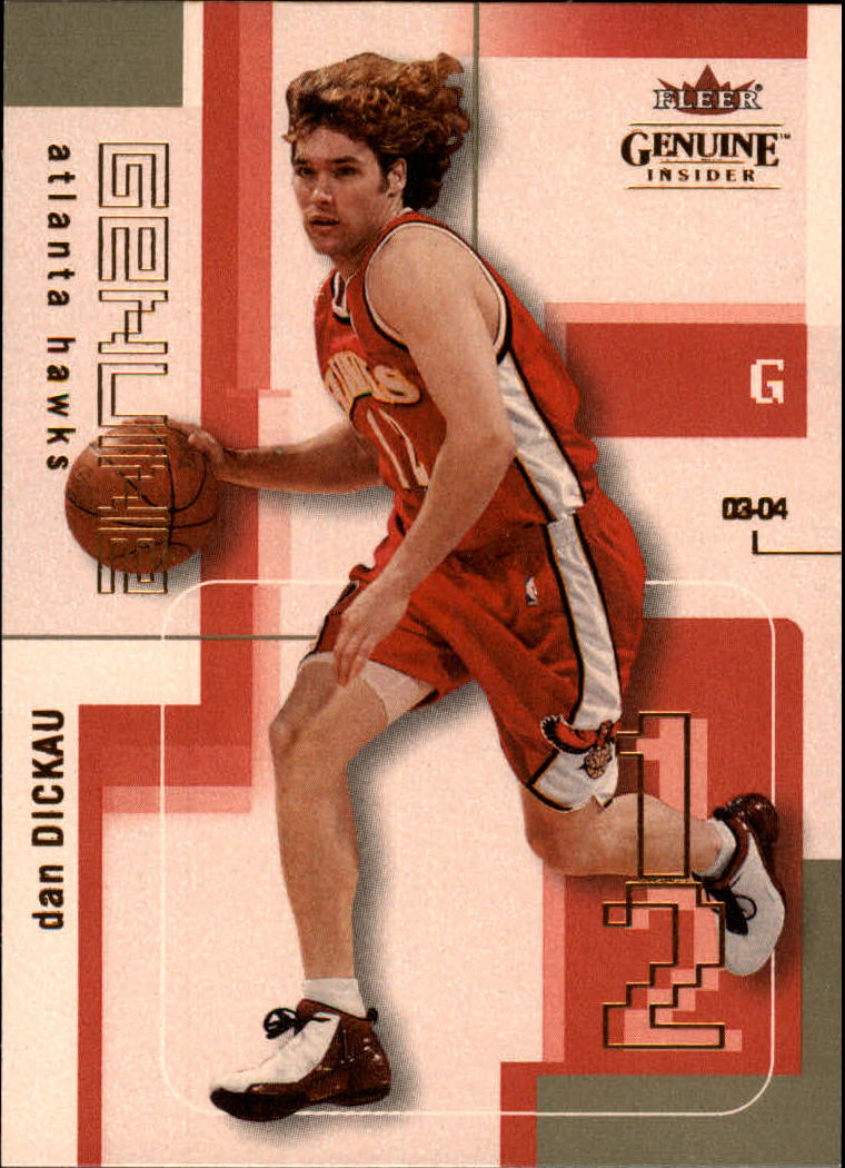 2003-04 Fleer Genuine Insider #57 Dan Dickau