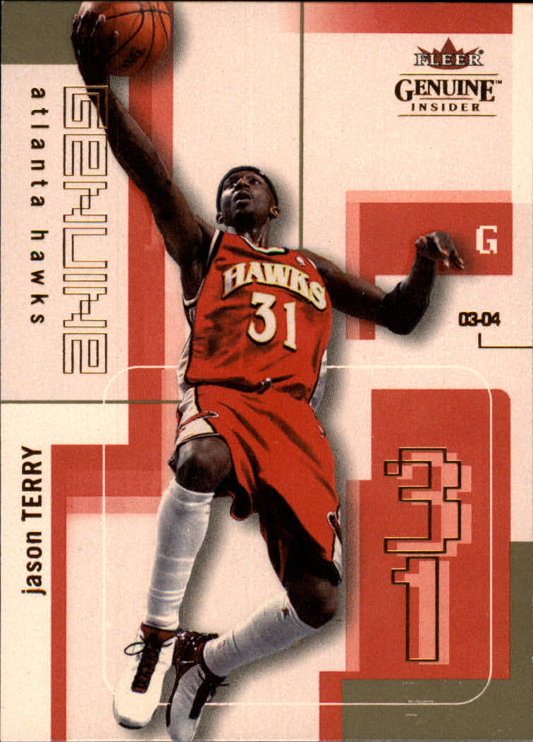 2003-04 Fleer Genuine Insider #69 Jason Terry