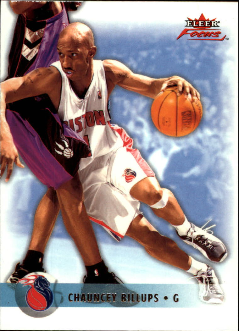 2003-04 Fleer Focus #18 Chauncey Billups