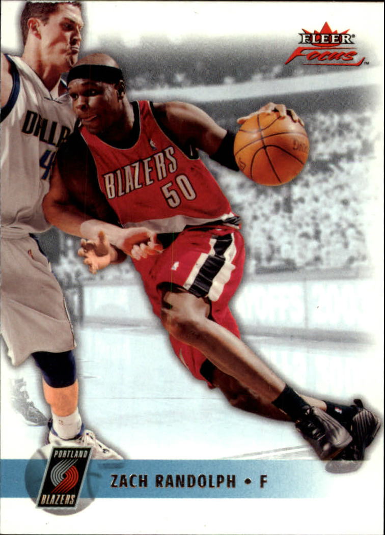 2003-04 Fleer Focus #40 Zach Randolph
