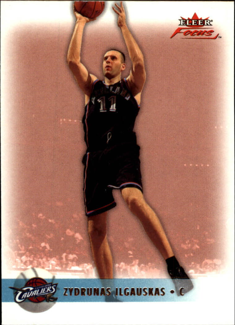 2003-04 Fleer Focus #42 Zydrunas Ilgauskas