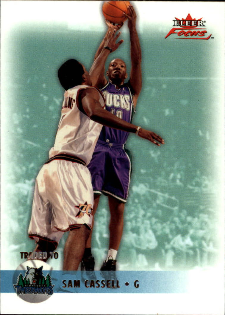 2003-04 Fleer Focus #52 Sam Cassell