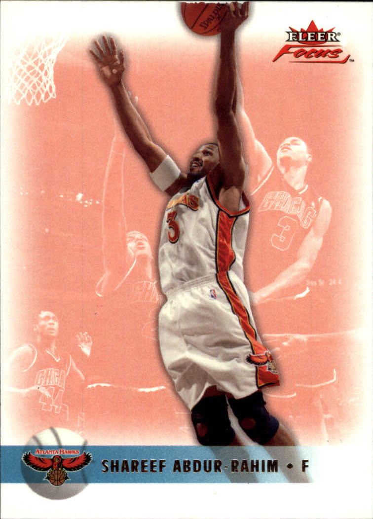 2003-04 Fleer Focus #69 Shareef Abdur-Rahim