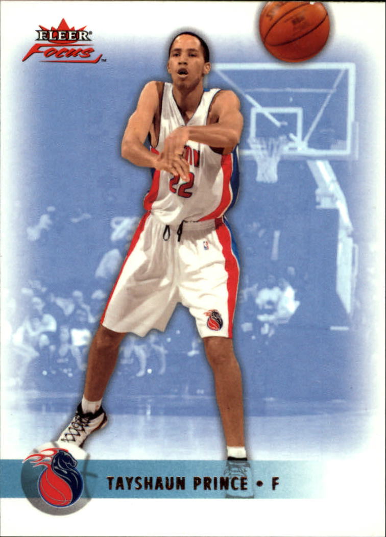 2003-04 Fleer Focus #95 Tayshaun Prince