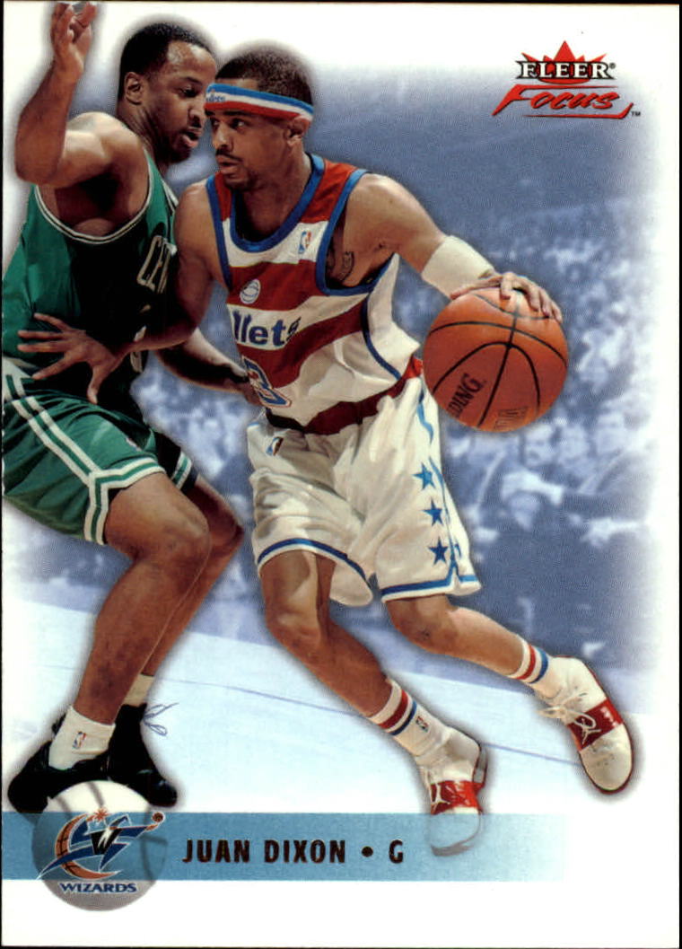 2003-04 Fleer Focus #100 Juan Dixon