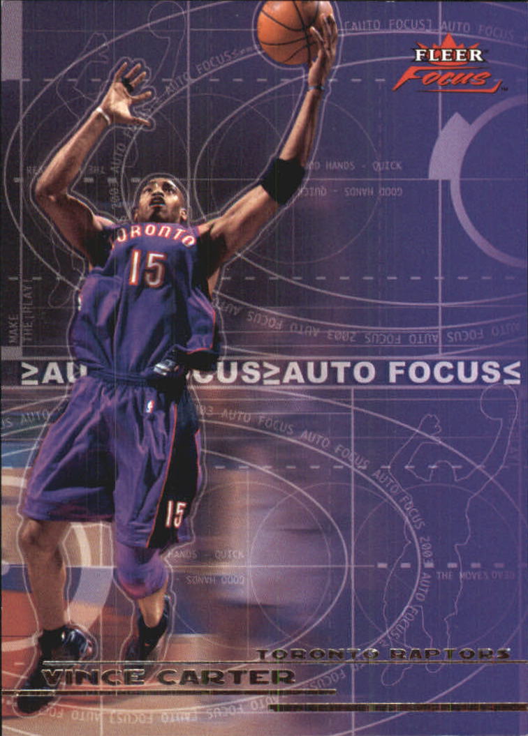 2003-04 Fleer Focus Auto Focus #8 Vince Carter