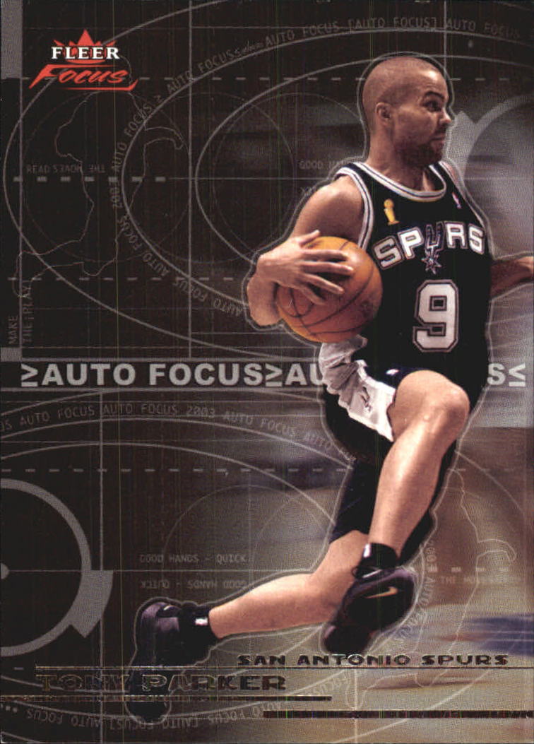 2003-04 Fleer Focus Auto Focus #12 Tony Parker