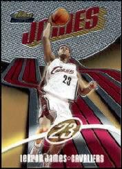 2003-04 Finest #133 LeBron James RC