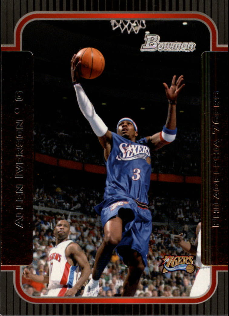 2003-04 Bowman #10 Allen Iverson