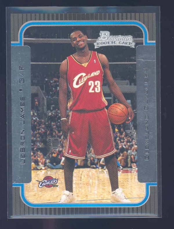 2003-04 Bowman #123 LeBron James RC